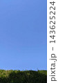 澄んだ青空と草地 コピースペースのある縦長風景 143625224