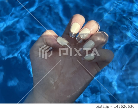 水とネイル 水とネイル 143626636