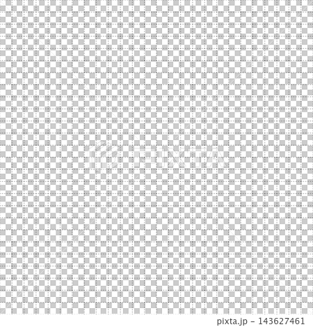 方眼紙のような点線・破線・グリッドパターンのシンプルな背景素材：黒015 143627461