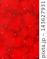 A Christmas background with bokeh and small snowflakes in red tones. 143627931