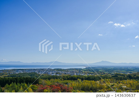 北海道網走市の風景 北海道網走市の風景 143630637