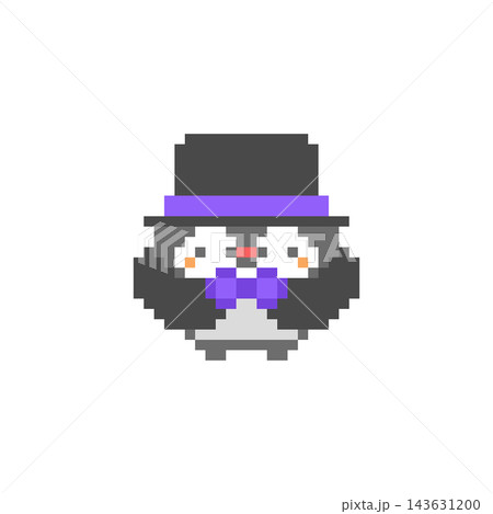 ドラキュラペンギンのドット絵 ドラキュラペンギンのドット絵 143631200