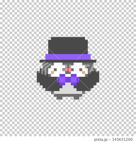 ドラキュラペンギンのドット絵 ドラキュラペンギンのドット絵 143631200