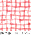 Cute Pink Check Seamless Pattern. Watercolor dopamine pastel hand drawn illustration isolated on white background summer design home kitchen textile table cloth plaid companion fabric crockery 143631267