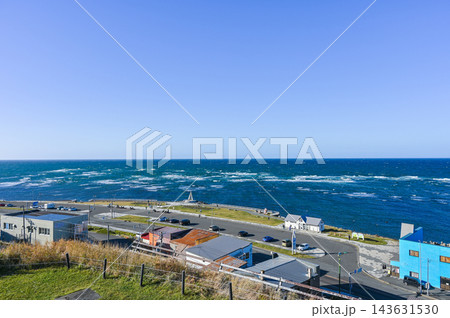 北海道稚内の宗谷岬 北海道稚内の宗谷岬 143631530