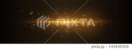 Particles dispersing from an energetic light beam creating a dynamic abstract background Particles dispersing from an energetic light beam creating a dynamic abstract background 143640508