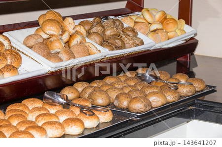 tray of assorted food for salad buffet tray of assorted food for salad buffet 143641207