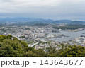 弓張展望台から眺める佐世保の市街地 143643677