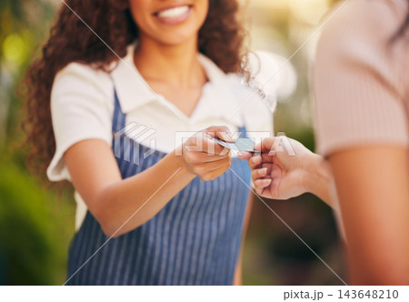 Credit card, woman and smile for payment, discount and financial transaction with banking account. Debit, customer and purchase at pos in store with fintech for shopping, sale and bills as exchange Credit card, woman and smile for payment, discount and financial transaction with banking account. Debit, customer and purchase at pos in store with fintech for shopping, sale and bills as exchange 143648210