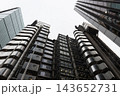 Futuristic architecture of Lloyd's building facade, London, UK 143652731