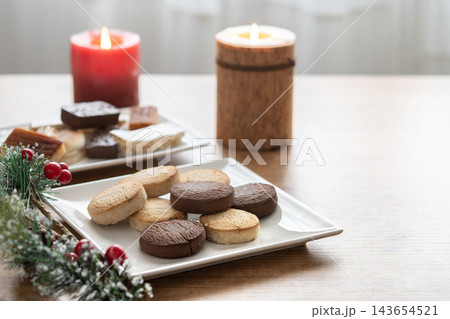 Spanish shortbread cookies Spanish shortbread cookies 143654521