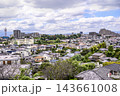 丘からの街並みの風景 143661008