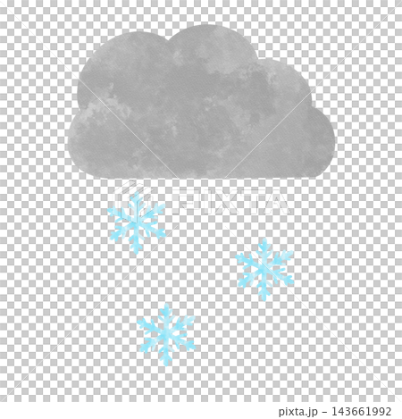 雲和雪的圖標 雲和雪的圖標 143661992