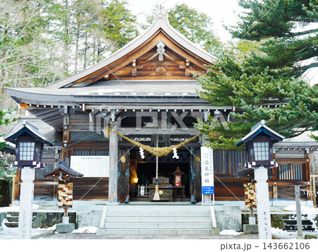 温泉神社本殿、那須殺生石 143662106