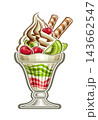 Vector logo for Sundae 143662547