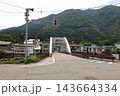 岐阜　飛騨市神岡町　高原川に架かる西里橋 143664334