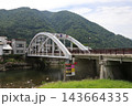 岐阜　飛騨市神岡町　高原川に架かる西里橋 143664335