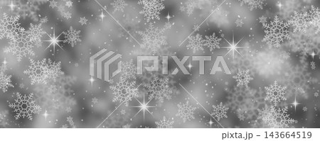 A winter pattern of snowflakes on a transparent background A winter pattern of snowflakes on a transparent background 143664519
