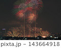 なにわ淀川花火大会　秋の風物詩　大阪市 143664918