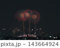 なにわ淀川花火大会　秋の風物詩　大阪市 143664924