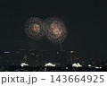 なにわ淀川花火大会　秋の風物詩　大阪市 143664925