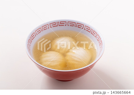 スープ餃子 もち餃子(フカヒレ入り) スープ餃子 もち餃子(フカヒレ入り) 143665664