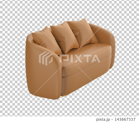 Brown leather sofa Brown leather sofa 143667337