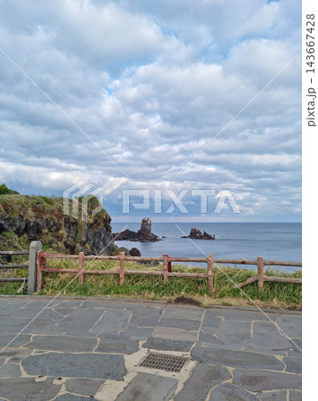 This is the scenery of Seopjikoji, Jeju Island. This is the scenery of Seopjikoji, Jeju Island. 143667428