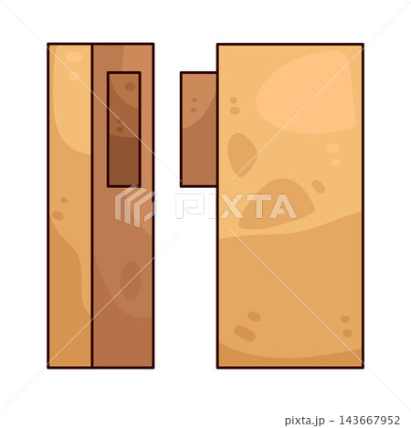 Illustration of Tenon Illustration of Tenon 143667952