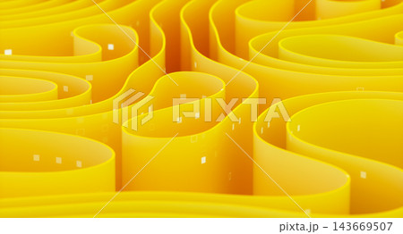 Abstract business technology background with futuristic flowing curved lines background. 3d rendering Abstract business technology background with futuristic flowing curved lines background. 3d rendering 143669507