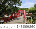 岐阜　飛騨市神岡町　高原川に架かる藤波橋 143669860