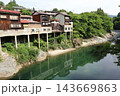 岐阜　飛騨　神岡町の古い街並み 143669863