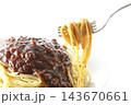 スパゲッティミートソースを食べる 143670661