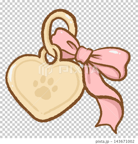 Cute Golden Heart Shaped Dog Paw Print Charm with a Soft Pink Satin Bow and Gold Ring Adorable Kawaii Pet Accessory Illustration for Puppy Lovers and Girly Scrapbooking Designs Cute Golden Heart Shaped Dog Paw Print Charm with a Soft Pink Satin Bow and Gold Ring Adorable Kawaii Pet Accessory Illustration for Puppy Lovers and Girly Scrapbooking Designs 143671002