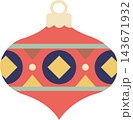 Cute Vintage Red Onion Ornament Bauble with Geometric Pattern Cute Vintage Red Onion Ornament Bauble with Geometric Pattern 143671932