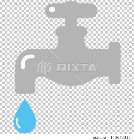 供水圖示插圖 143673330