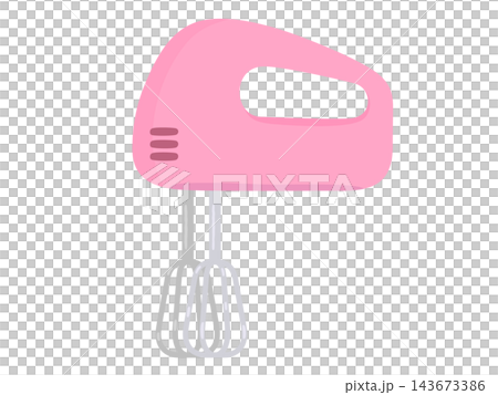 Illustration of hand mixer Illustration of hand mixer 143673386