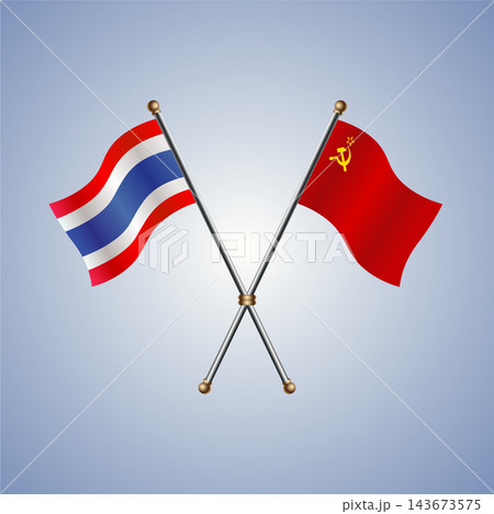 Thailand and USSR flag relations Thailand and USSR flag relations 143673575