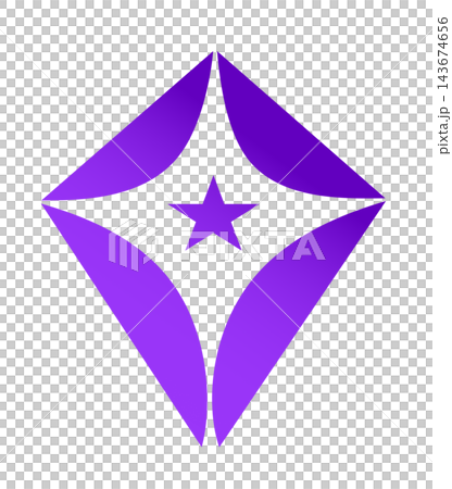 Modern purple four point sparkle star shine glow element sticker print visual graphic clipart artwork design icon illustration Modern purple four point sparkle star shine glow element sticker print visual graphic clipart artwork design icon illustration 143674656