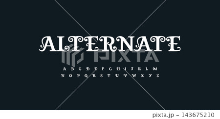 Alternate Font Victorian Logo Vintage Alphabet Swash Letter Set Modern Royal Typography, Ornate Typographic Design Tattoo Text Title Alcohol Typo, Wine Flourish Headline. Charm Fonts. Vector Typeface Alternate Font Victorian Logo Vintage Alphabet Swash Letter Set Modern Royal Typography, Ornate Typographic Design Tattoo Text Title Alcohol Typo, Wine Flourish Headline. Charm Fonts. Vector Typeface 143675210