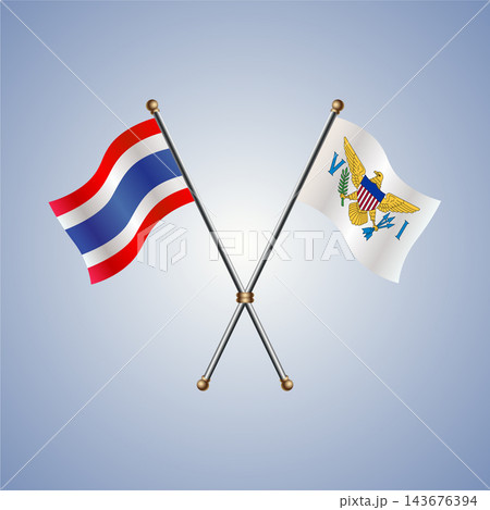 Thailand and Us Virgin Islands flag relations Thailand and Us Virgin Islands flag relations 143676394