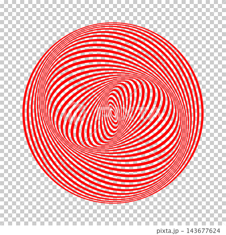 optical illusion red distorted lines circle vector optical illusion red distorted lines circle vector 143677624