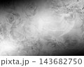 abstract black and white roses flower bouquet on blur gradient black and white roses background, object, decor, card, template, copy space 143682750