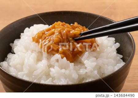 明太子 なめ茸 ご飯 明太子 なめ茸 ご飯 143684490