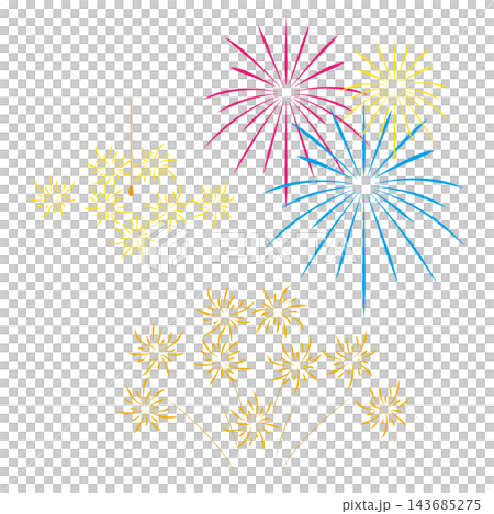 Fireworks icon illustration Fireworks icon illustration 143685275