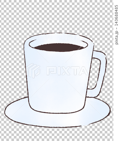 Illustration of a simple mug 143688485