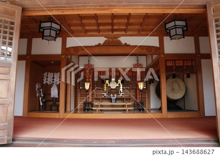 貫井神社の拝殿 143688627