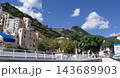 View of Minori on the Amalfi Coast in Italy. 143689903