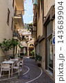 View of Minori on the Amalfi Coast in Italy. 143689904