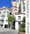 View of Minori on the Amalfi Coast in Italy. 143689908